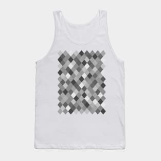 Harlequin Black and White Tank Top